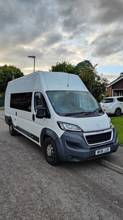 2016 Peugeot Boxer XLWB L4 H3 unfinished campervan 2.2HDI