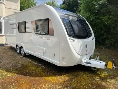 swift sprite Quattro FBSR 6 berth caravan fixed bed 2022