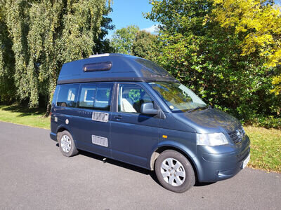 AUTO SLEEPER TRIDENT 2007 2.5 TDi VW TRANSPORTER T5 CAMPERVAN 72K MILES FSH