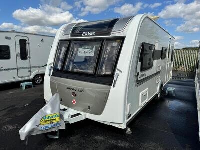 Elddis Affinity 530 Side Dinette Full Rear Bathroom