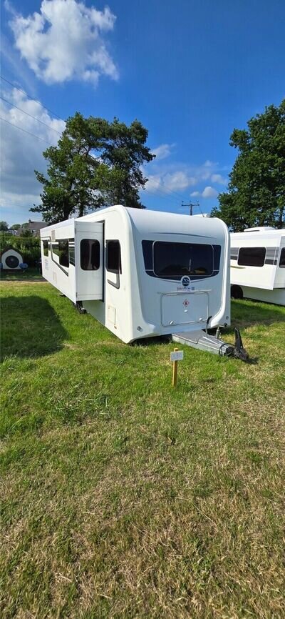 INOS 70 Slide Out Caravan Built by Fifth Wheel Company Luxury 4 Berth 2016