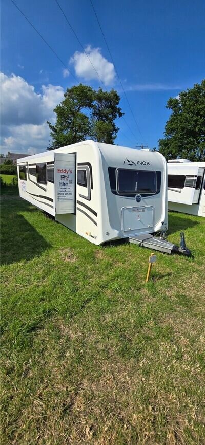 INOS 70 Slide Out Caravan Built by Fifth Wheel Company Luxury 4 Berth 2016