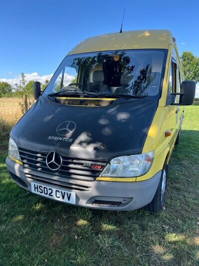 Mercedes Sprinter Camper Can Race Van 316 Cdi 5 Cylinder 2.7