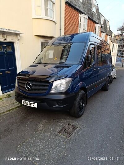 Campervan mercedes sprinter 2017 euro6