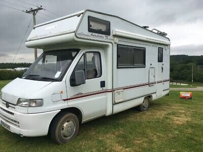 fixed double bed motorhomes used 4 berth