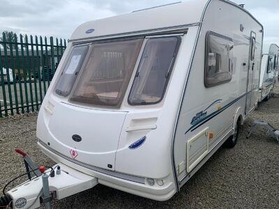 STERLING ECCLES TOPAZ - 2 BERTH CARAVAN+ MOTORMOVER+ END WASHROOM