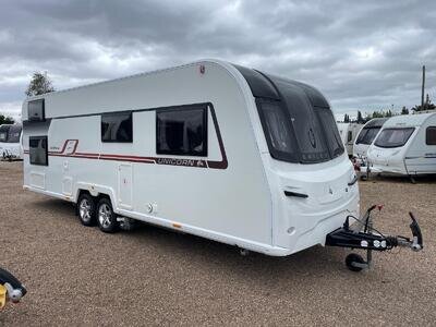 2019 BAILEY UNICORN SEGOVIA - 6 BERTH FIXED BUNK TOURING CARAVAN - END LOUNGE