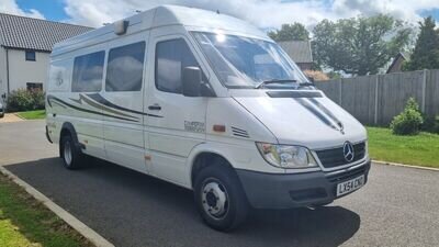 2004 MERCEDES SPRINTER CAMPERVAN MOTORHOME 2.7 AUTOMATIC DIESEL 12 MONTHS MOT