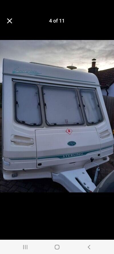 4 Berth Sterling Europa Caravan 2000