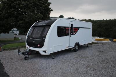 2017 Sterling Eccles 580 Luxury 4 Berth Caravan With A Transverse Island Bed