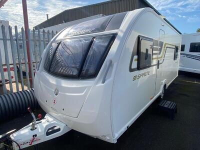 2017 Sprite Major 4 EB - Single Axle Caravan with Fixed Island Bed - WAS £16995