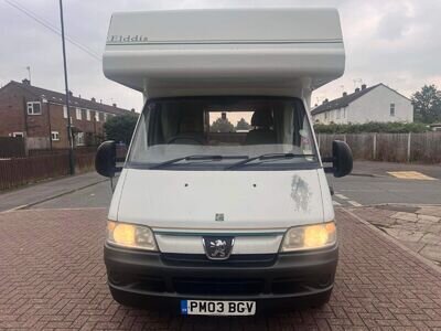 peugeot boxer 2.0 hdi elddis 400 u lounge 2003 no reserve motorhomes