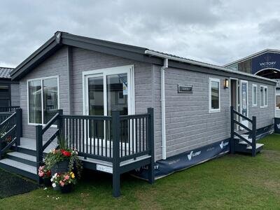 Static Holiday Lodge For Sale Off Site Willerby Boston Lodge 40 x 20, 2 Bedroom