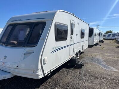 4 BERTH STERLING EUROPA 620 FIXED BED 2007 TWI AXLE&3MTS WARRANTY&STARTER PACK