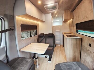 Mercedes sprinter crafter racevan camper ULEZ compliant 4 belted seats