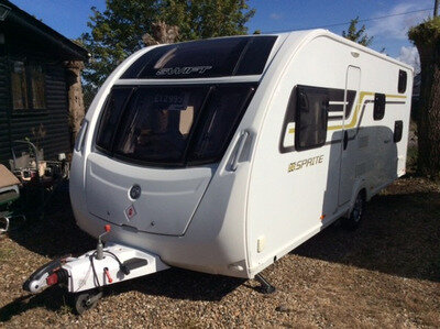 2016 SPRITE MAJOR 6 FIXED BUNKS SIXBERTH CARAVAN