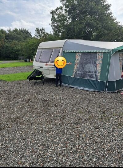 5 berth caravan lunar apollo and Isabella awning