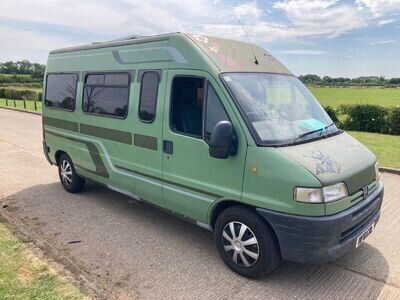 Peugeot Boxer LWB camper full mot 51 plate fixed bed