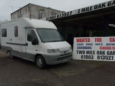 2002 (52) PEUGEOT BOXER AUTOCRUISE 270T/D DIESEL MOTORHOME £9995