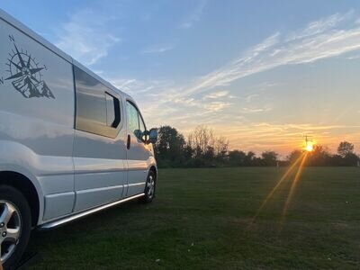 Vauxhall Vivaro CamperVan Conversion Off Grid Motorhome with Awning