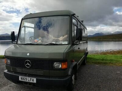 Beautiful Vintage Mercedes 508D Camper Van - recent FULL MOT