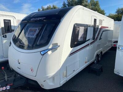 2017 Swift Elegance 645 Fixed Bed End Washroom - WAS £22995