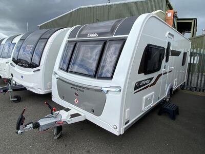 2021 Elddis Affinity 550 Rear Island Fixed Bed Caravan - 36 MONTHS WARRANTY