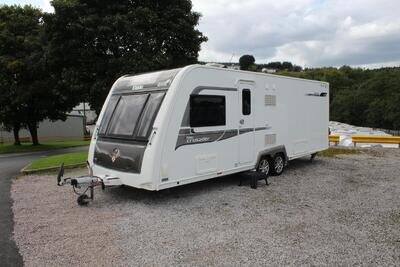 2015 Elddis Crusader Storm Luxury 4 Berth Twin Axle With Transverse Island Bed