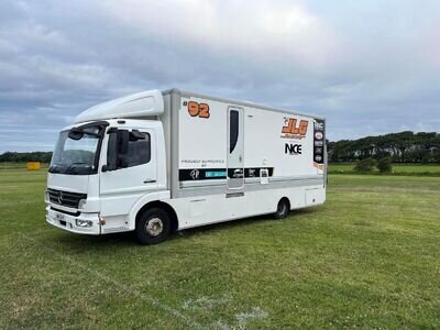 Mercedes Atego Race Truck 10.5T - Motocross/ Go Kart / Race Bike