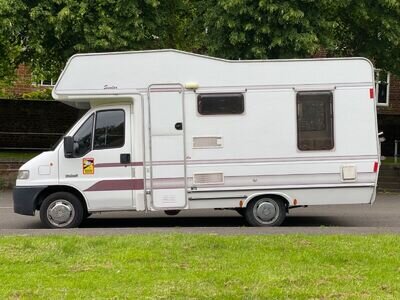 1998 Peugeot Boxer Motorhome (Genuine Elddis Suntor with Fiamma bike rack)