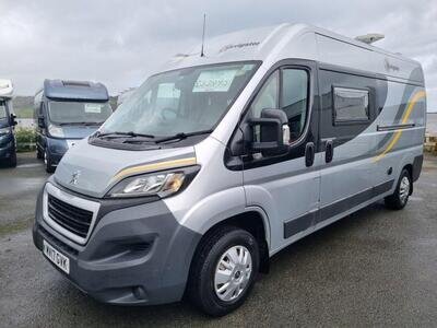 2017 Peugeot Boxer 2 BERTH 130 BHP NAVIGATOR CAMPERVAN Diesel Manual