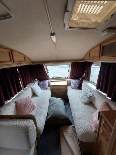 Eddlis 4 berth caravan with full size awning