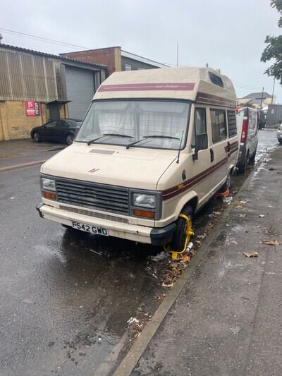 Talbot Express 1000p auto-sleeper Rambler 1989- 2 litre petrol ( No Reserve )