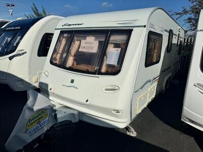 Elddis Emperor 630 Twin Axle 6 Berth Double Dinette