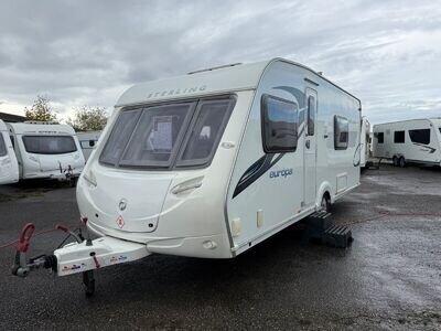 4 BERTH STERLING EUROPA 550 FIXED BED 2010 WITH 3MTS WARRANTY&STARTER PACK