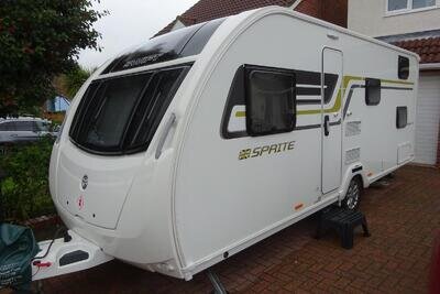 2017 Swift Major 6 Sprite 6 Berth Bunk Bed Caravan for sale