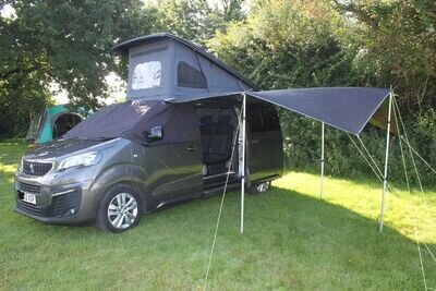 used 4 berth campervan - multi van - motorhome for sale - pop top - 5 belts