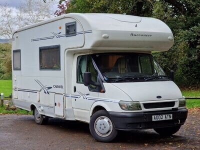 2002 Ford Transit Buccaneer 2.4 Caravel 5 birth 1 owner low miles motorhome