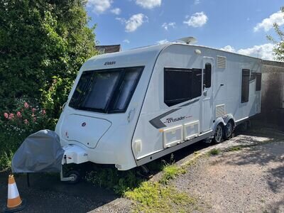 4 Berth Caravan - Elddis Crusader Super Scirocco - Fixed Double Bed - Twin Axle