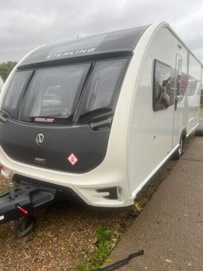 4 birth 2016 sterling Eccles, 580 touring caravan