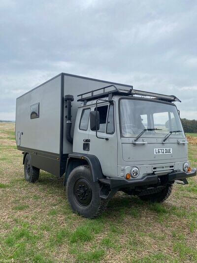 Leyland DAF T244 Converted 4x4 Overland Expedition truck Camper Motorhome 7.5t