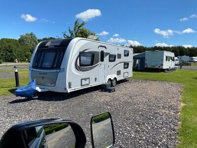 ELDDIS AVANTE SUPREME 866 8ft wide 6 berth 2018 model full side awning