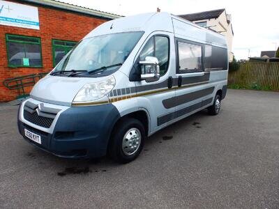 2010 60'reg CITROEN RELAY 35 2.2 HDI 120 LWB 2 Berth Campervan