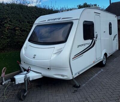 2010 Sprite sportstyle S4 Fixed bed caravan, good condition!