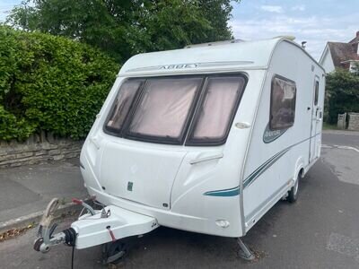 Abbey Aventura 315 2005 2 berth caravan with awning