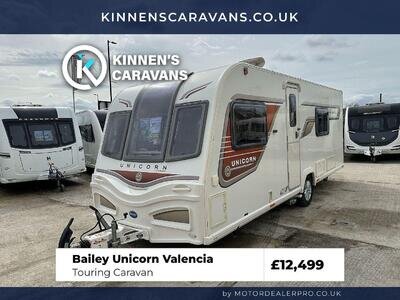 Bailey Unicorn Valencia 2013 4 Berth Touring Caravan