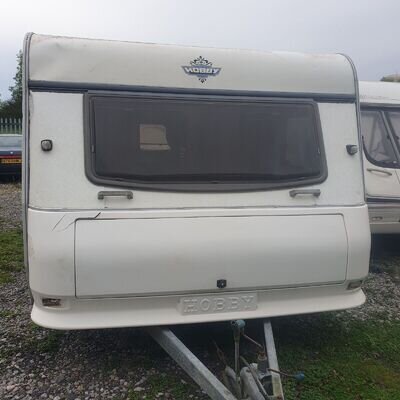 660 SPECIAL HOBBY EXCLUSIVE CARAVAN 6 BERTH SPARES OR REPAIRS