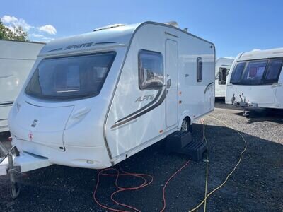 4 BERTH SPRITE ALPINE 4 2010 FIXED BED&FITTED WITH A MOTOR MOVER,STARTER PACK