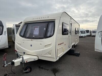 4 BERTH AVONDALE ARGENTE 642/4 FIXED BED TWIN AXLE WITH AWNING&3MTS WARRANTY