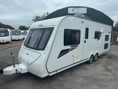 2011 Elddis Avante 646 - 6 berth - triple bunk TWIN AXLE Caravan - Stock 220